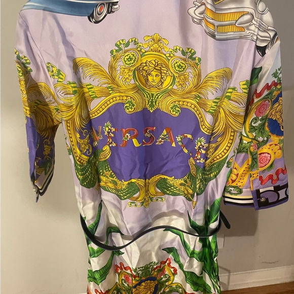 Versace Dress size 44 (8) Abito Donna Tessuto - Picture 7 of 15